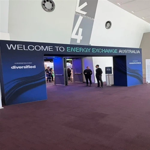 Ons team woont de belangrijkste energiebeurs van Australië in Perth bij